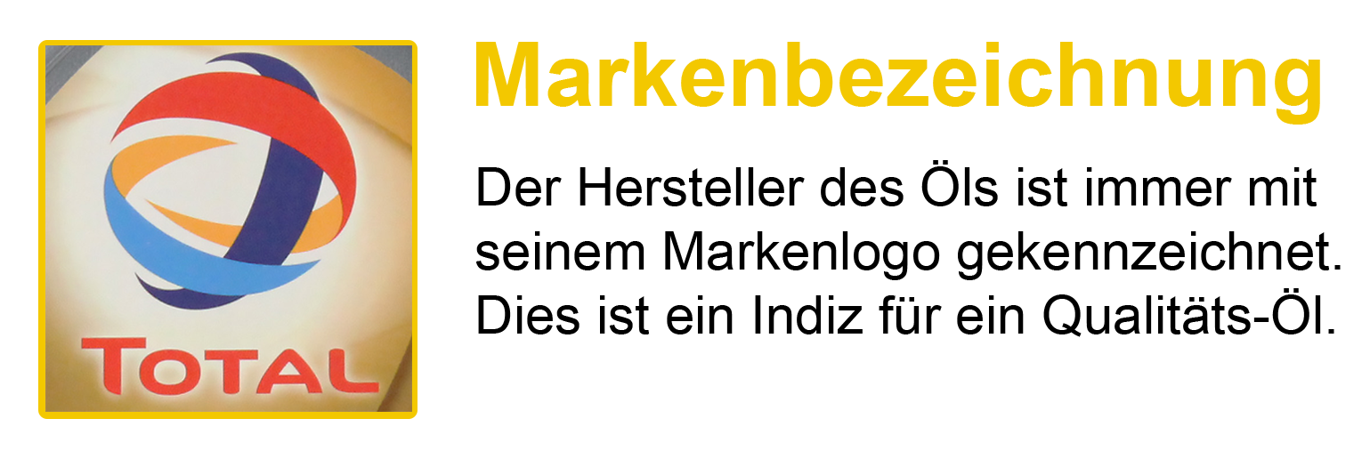 Motoröl Markenbezeichnung