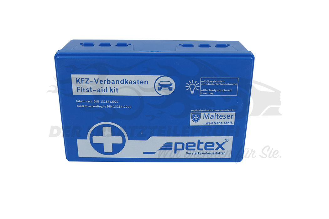 Petex – Auto Verbandskasten nach DIN 13164:2022