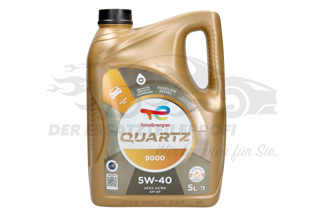 Total Motoröl Quartz 9000 5W-40 - 5 Liter kaufen