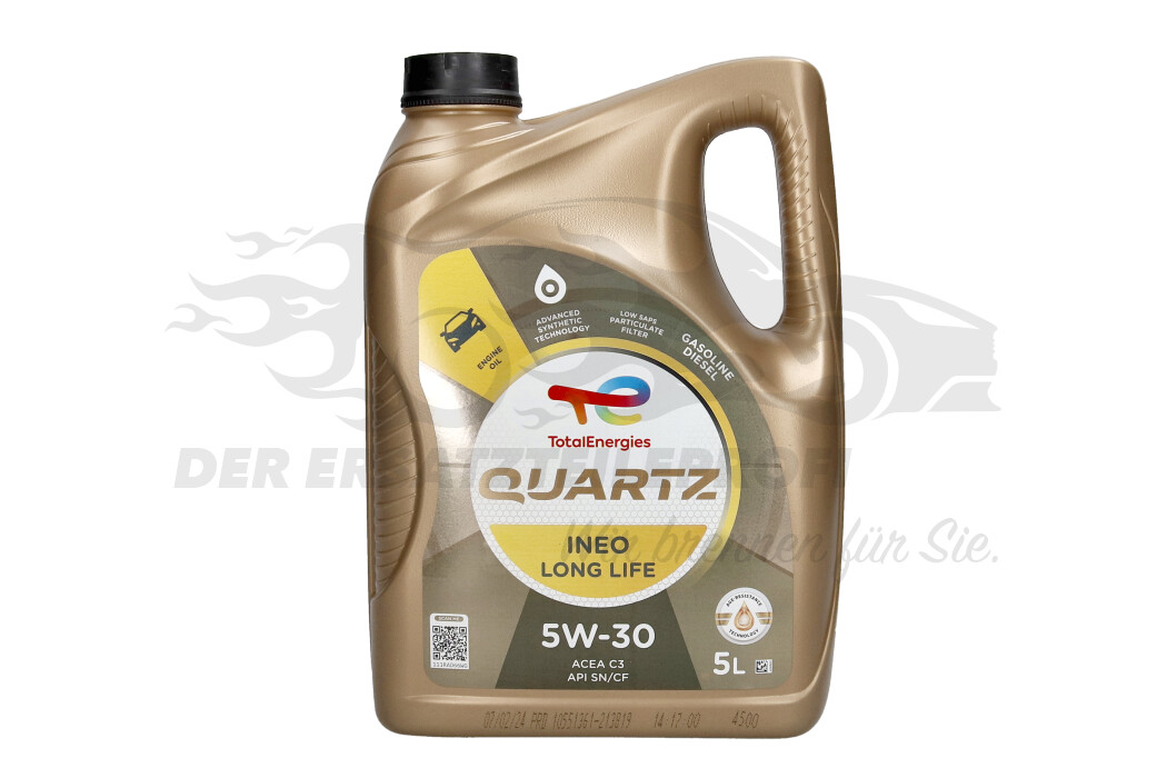 Total Motoröl Quartz Ineo Long Life 5W-30 - 5 Liter kaufen Total Motoröl Quartz Ineo Long Life 5W-30 - 5 Liter kaufen