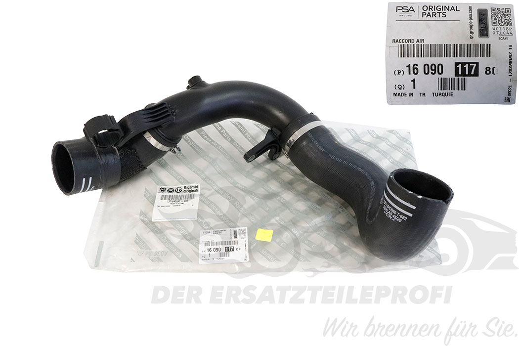 Ladeluftschlauch für CITROЁN DS4 Schrägheck 1.6 THP 200 2011-2015 Benzin  200PS 5FU (EP6DTX)