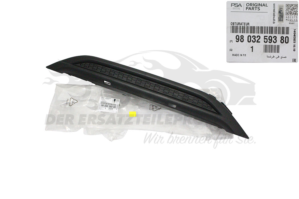 Blende für Kühlergitter