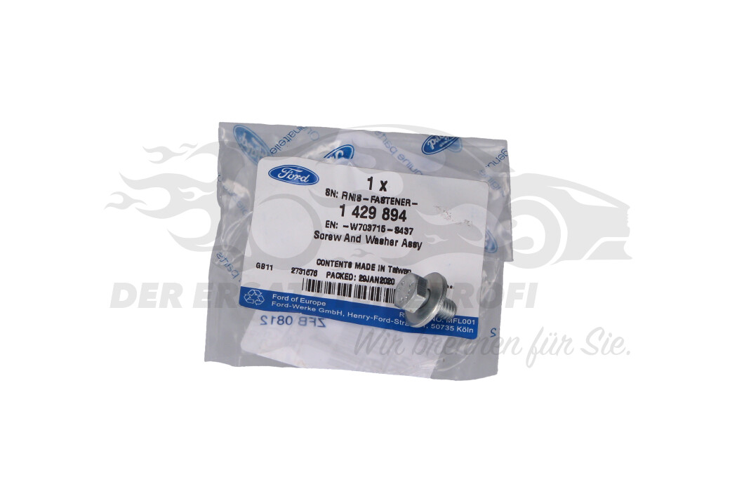 Original Ford SCHRAUBE MIT SCHEIBE 1429894 online kaufen