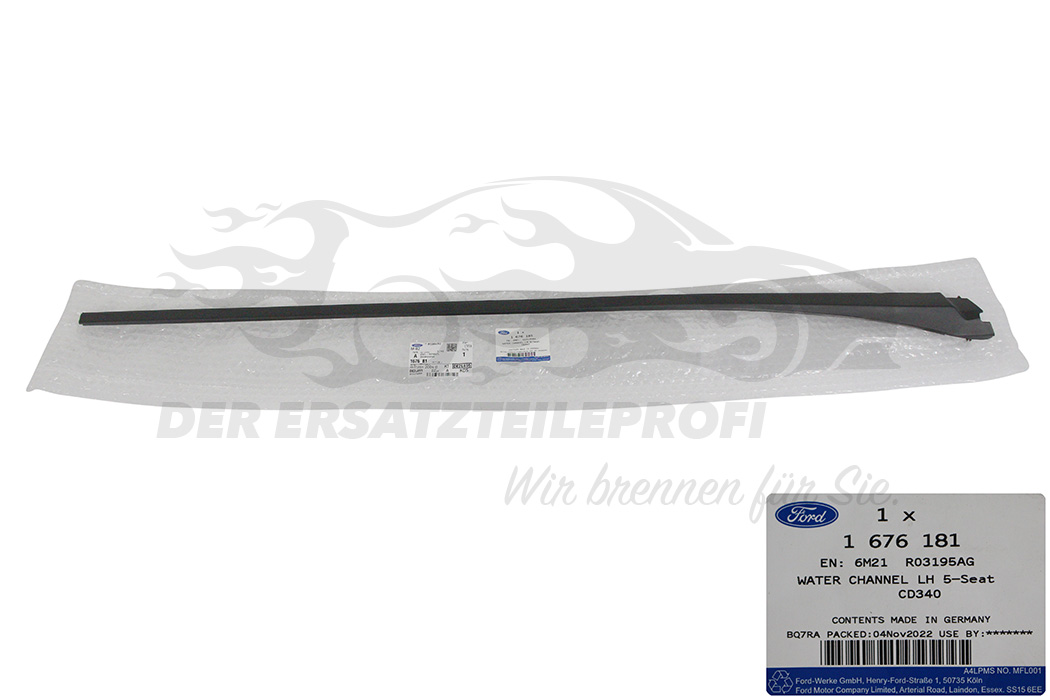 Zier- Schutzleiste für Frontscheibe