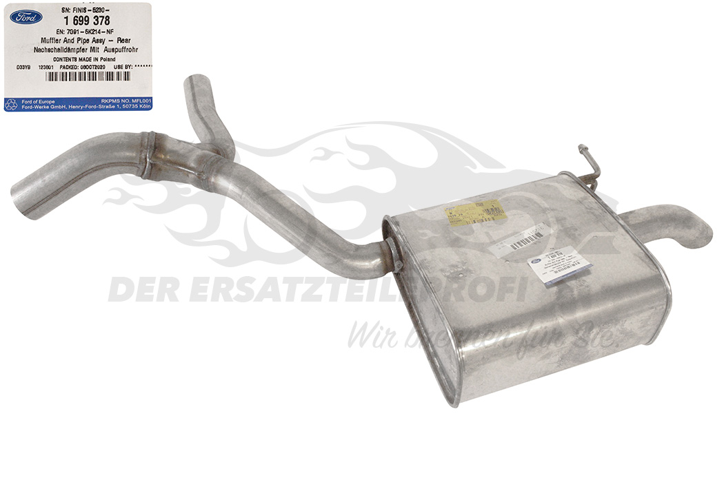 Original Ford Endschalldämpfer 1699378 online kaufen