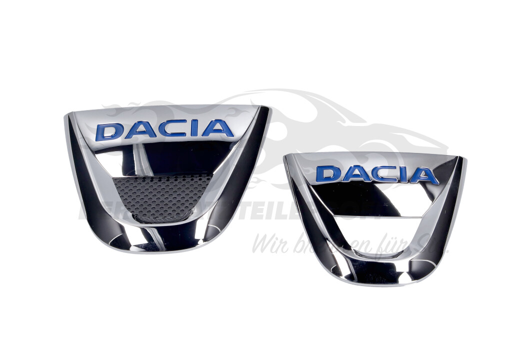 Original Dacia Emblem (Dacia) Satz vorne und hinten 628900768R online kaufen