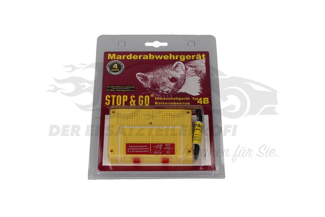 STOP&GO Marderabwehr 4B Batterie Ultraschallgerät 07533