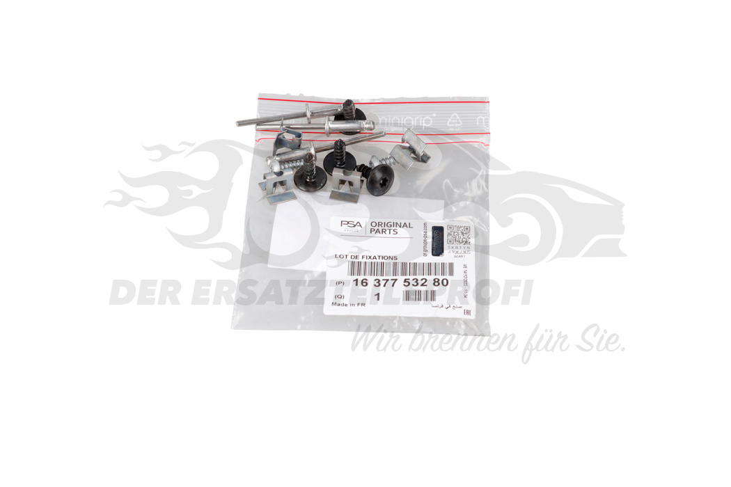 Original Peugeot Montagesatz, Stoßfänger 1637753280 online kaufen