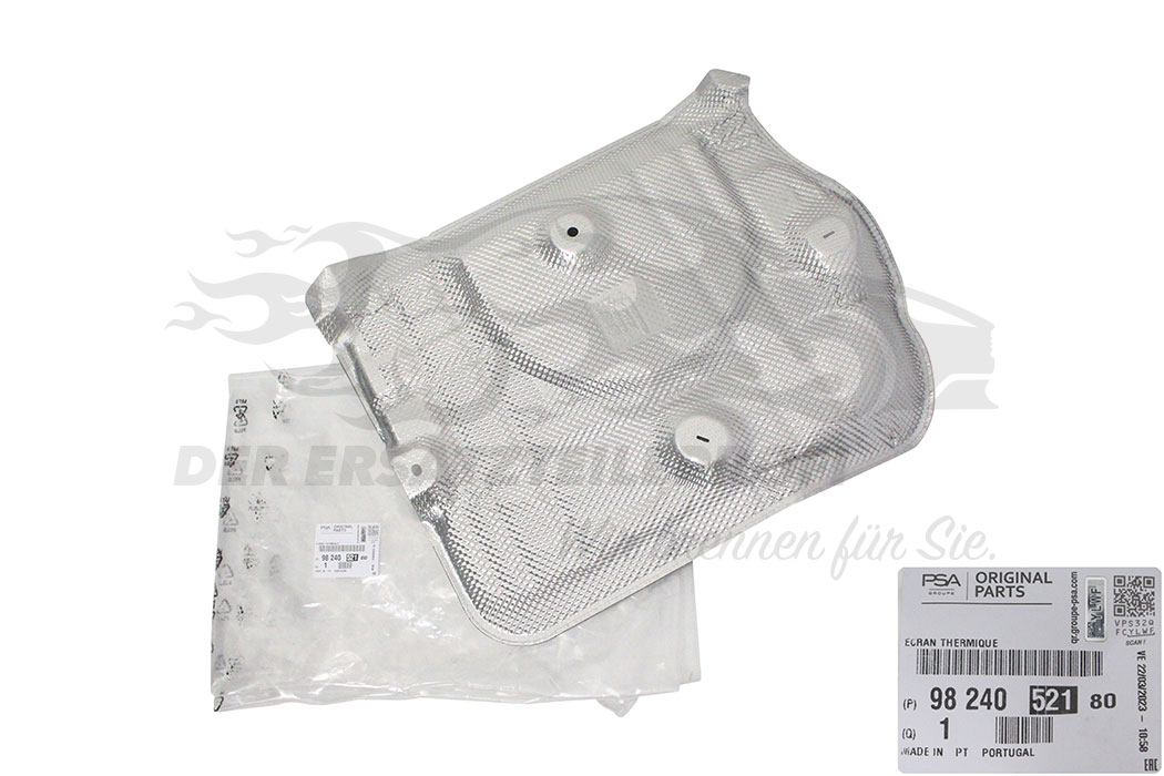Original Citroen / Peugeot / Opel Hitzeschutzblech 9824052180 online kaufen