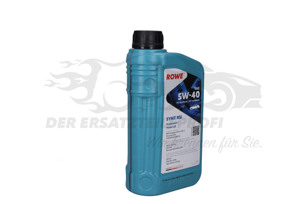 ROWE Motoröl Hightec Synt RSI SAE 5W-40 - 1 Liter Motoröl online kaufen
