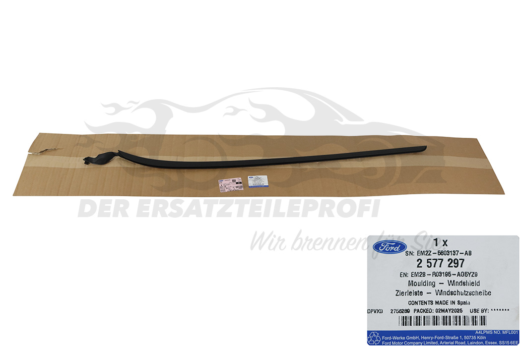 Zier- Schutzleiste für Frontscheibe