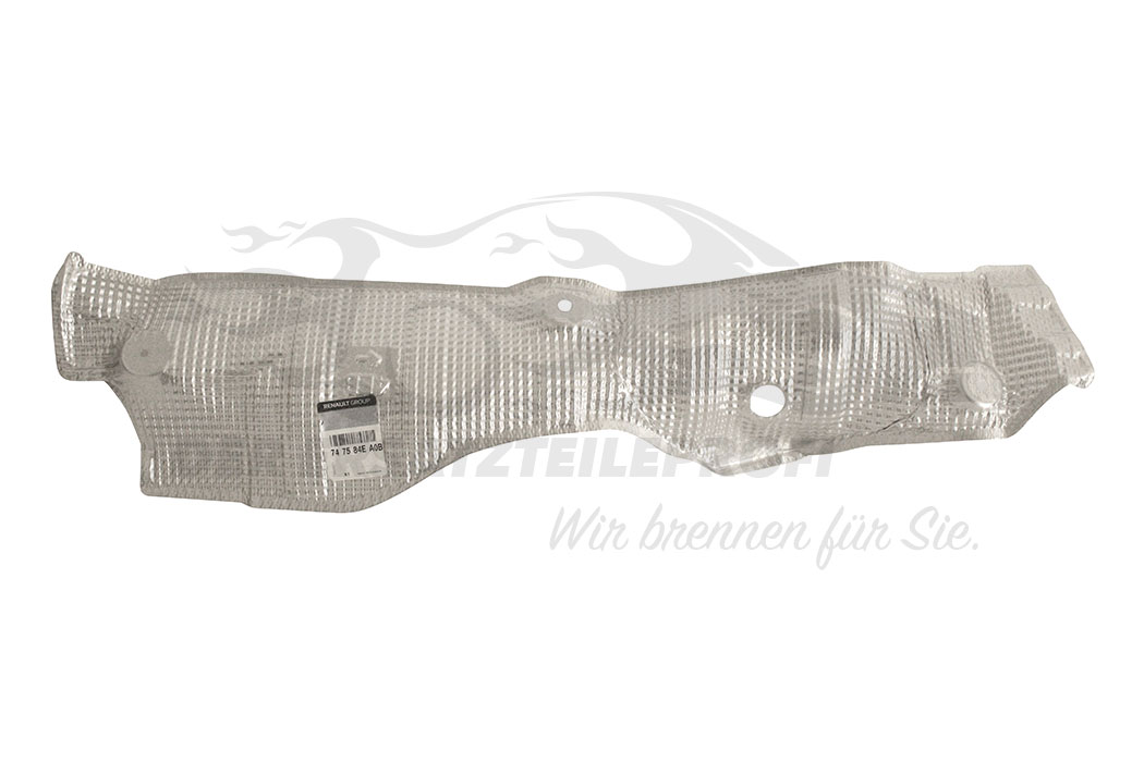 Original Renault Hitzeschutzblech mitte 747584EA0B online kaufen