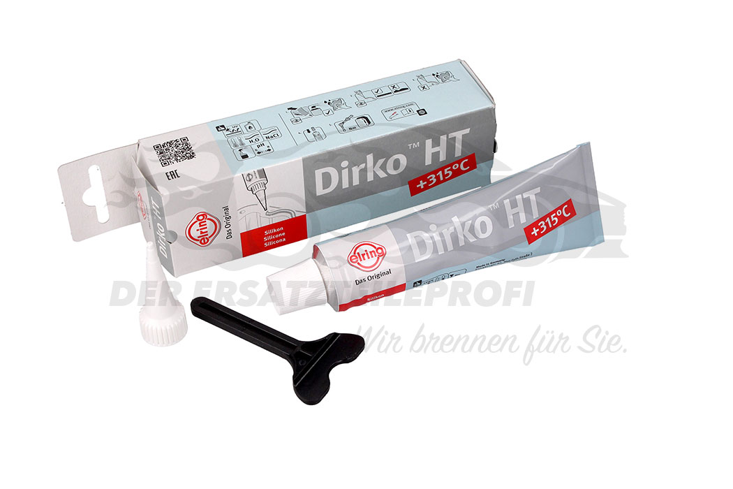 Dichtmasse Elring Dirko HT Oxim 70ml, Farbe grau , auf