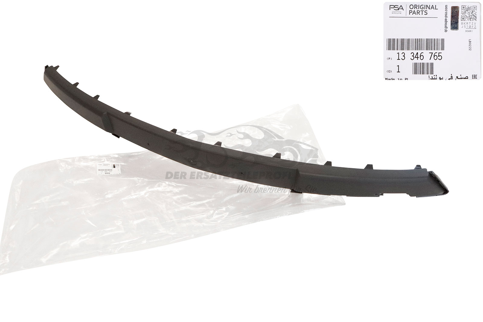 Original Opel Blende, Stoßfänger für Astra J 13346765