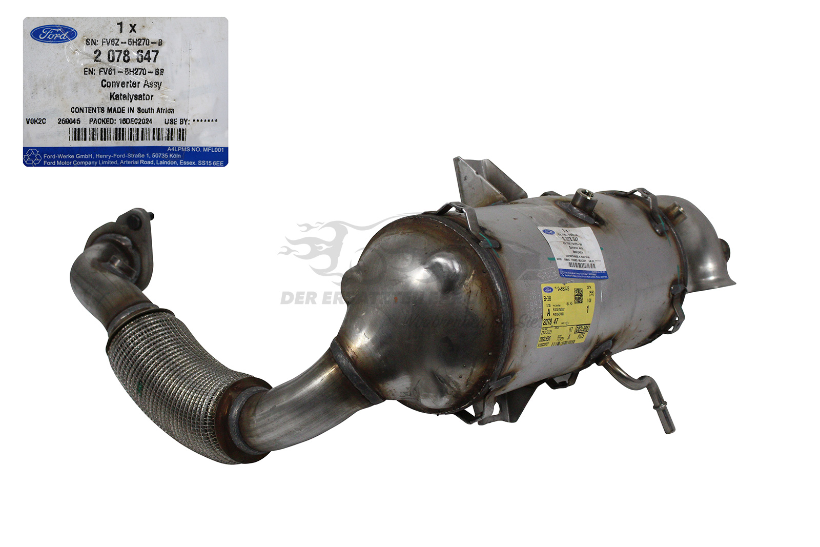 Original Ruß-/Partikelfilter Abgasanlage für Ford Tourneo Transit 2078647