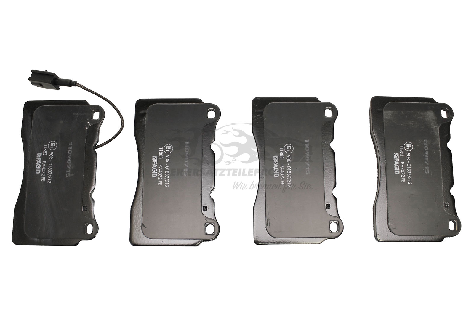 Bremsbeläge vorne für Alfa Romeo 159 77364516