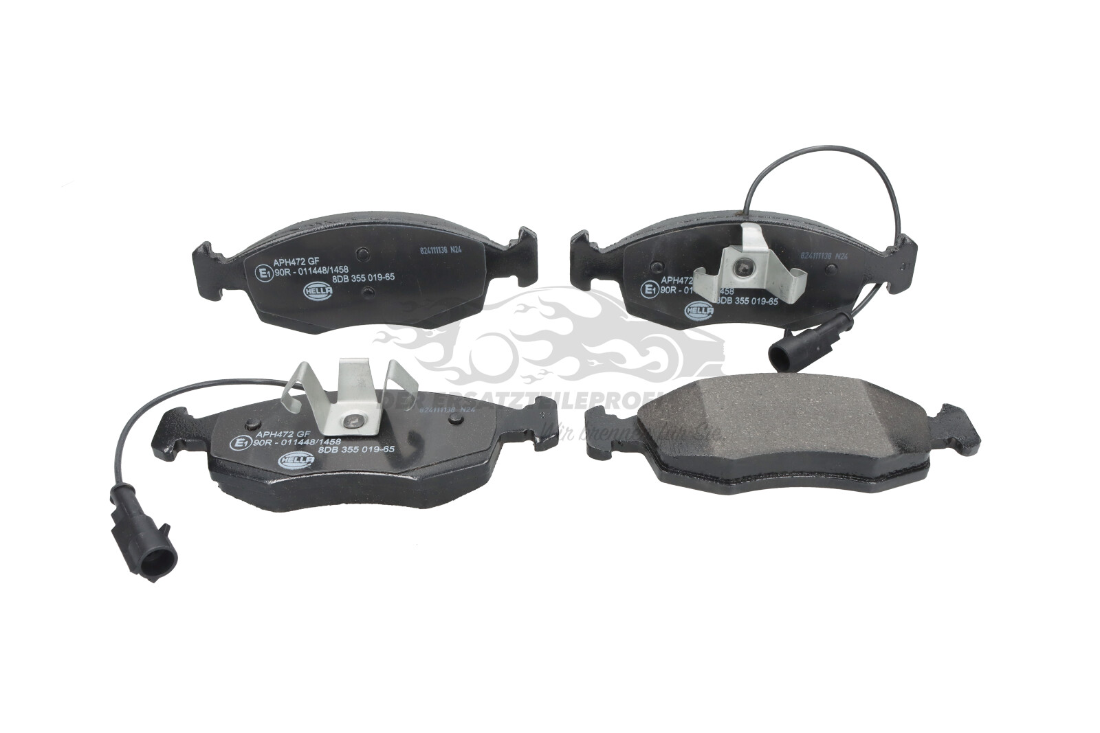 Bremsbeläge vorne für Fiat Punto Evo 77366538