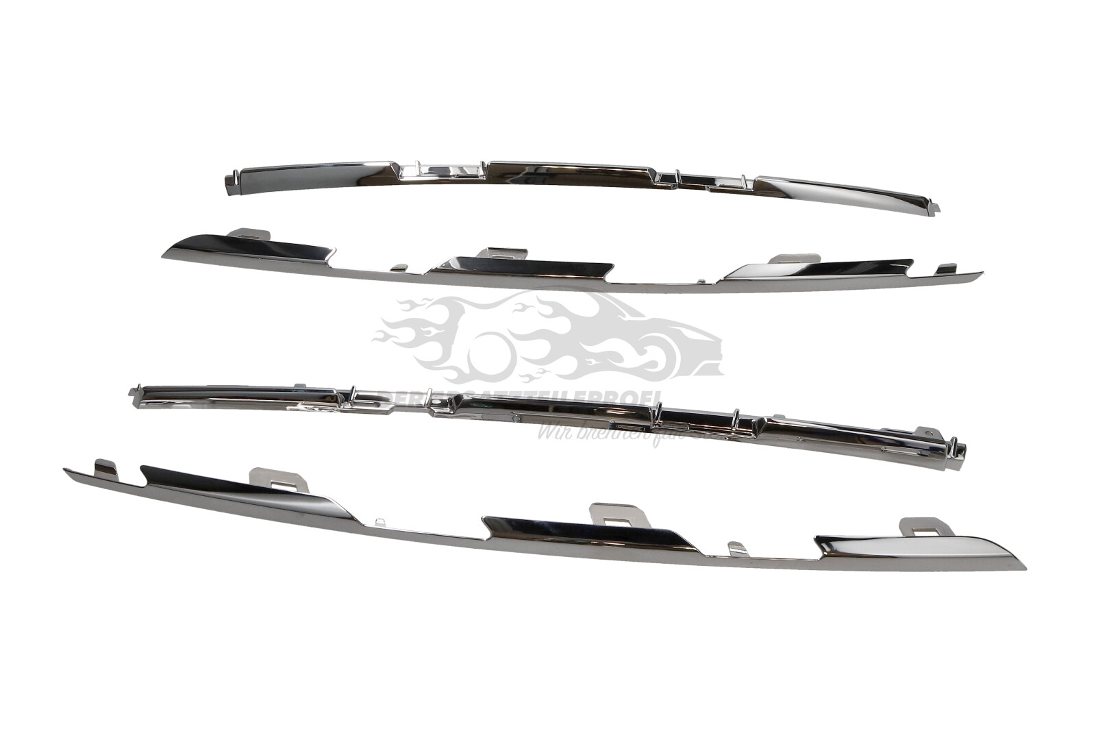 Original Zierleistensatz für Lüftungsgitter oben für Renault Captur 960109493R