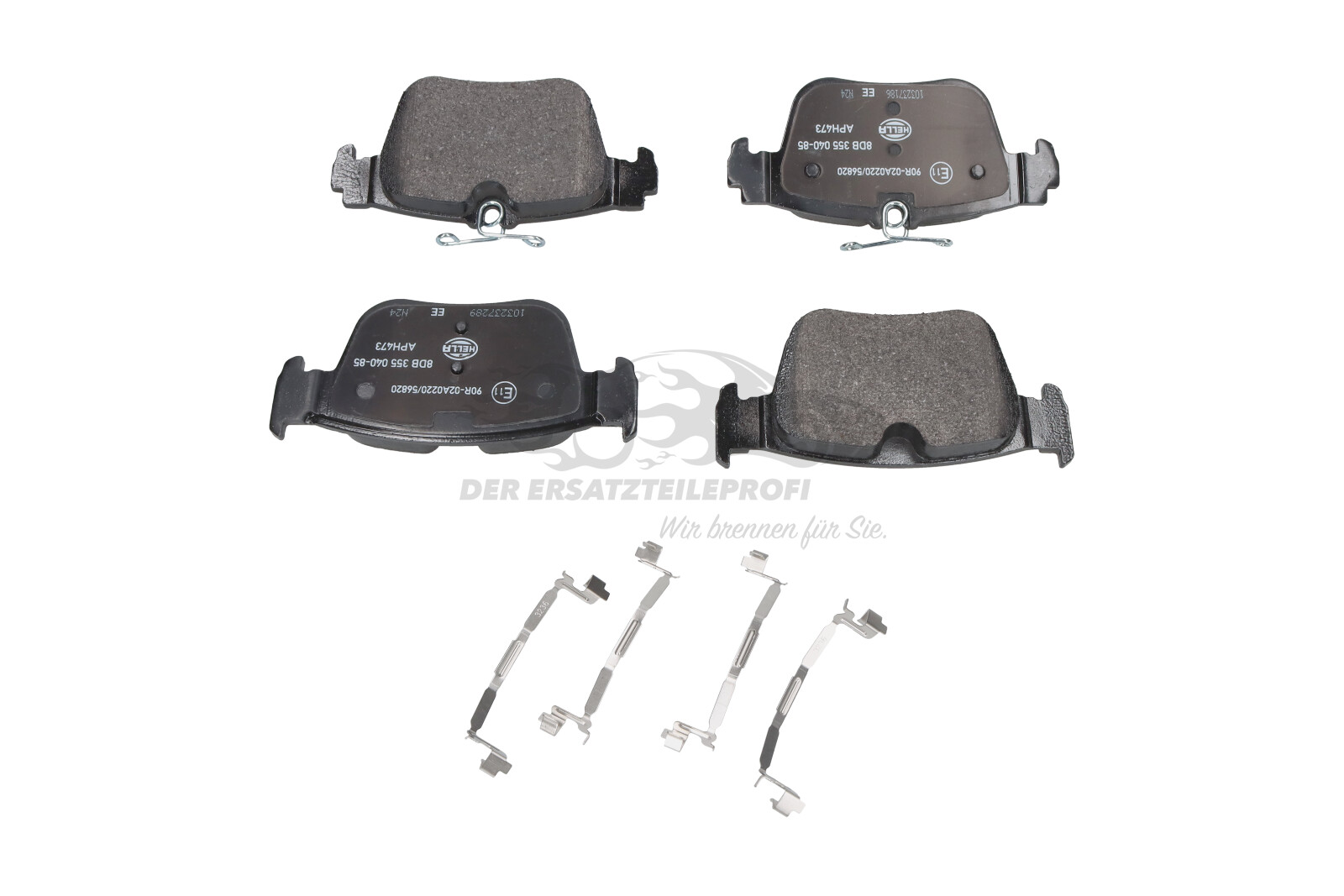 Bremsbeläge hinten für Seat Formentor Leon 5WA698451C