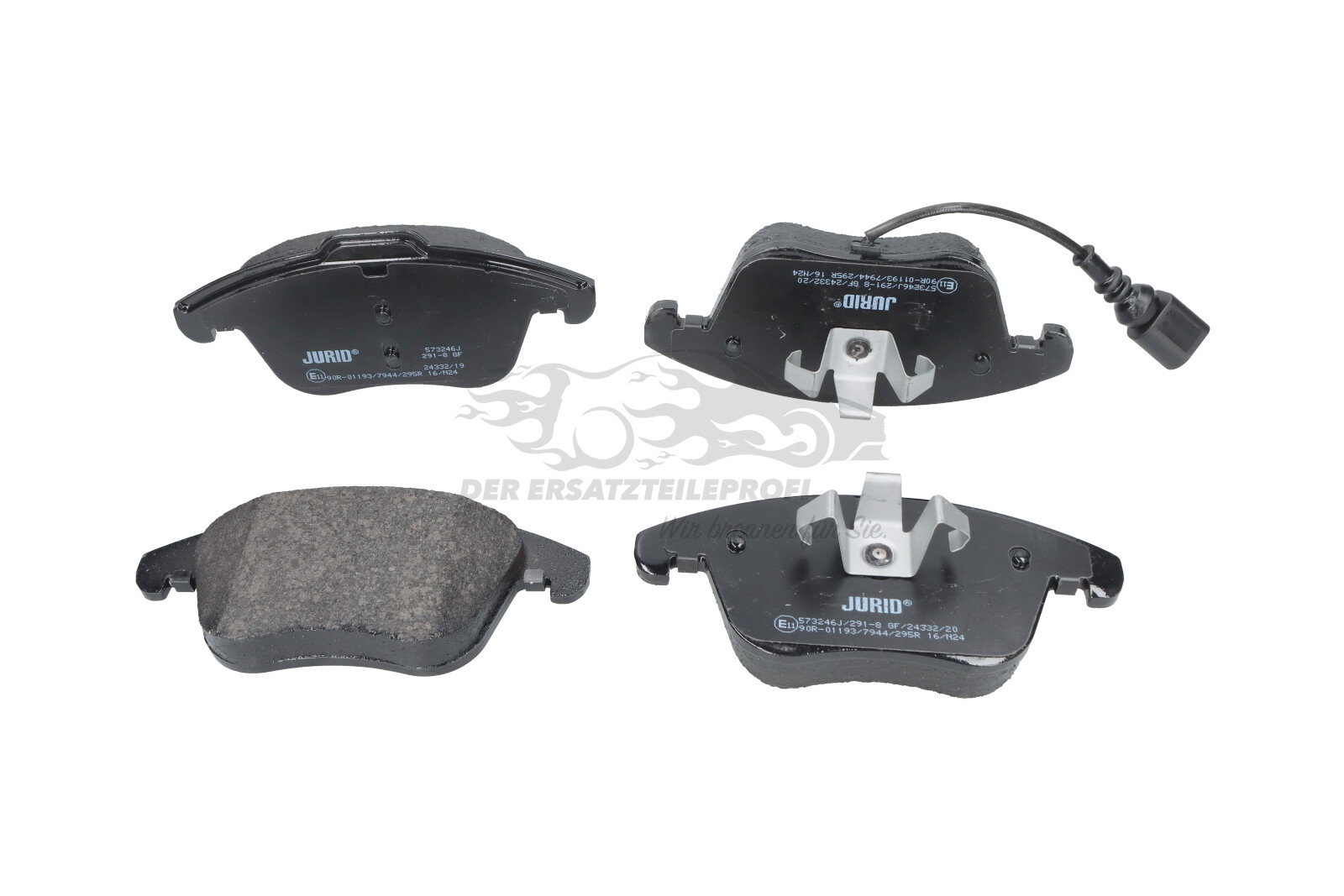 Bremsbeläge vorne für Seat Alhambra 7N0698151