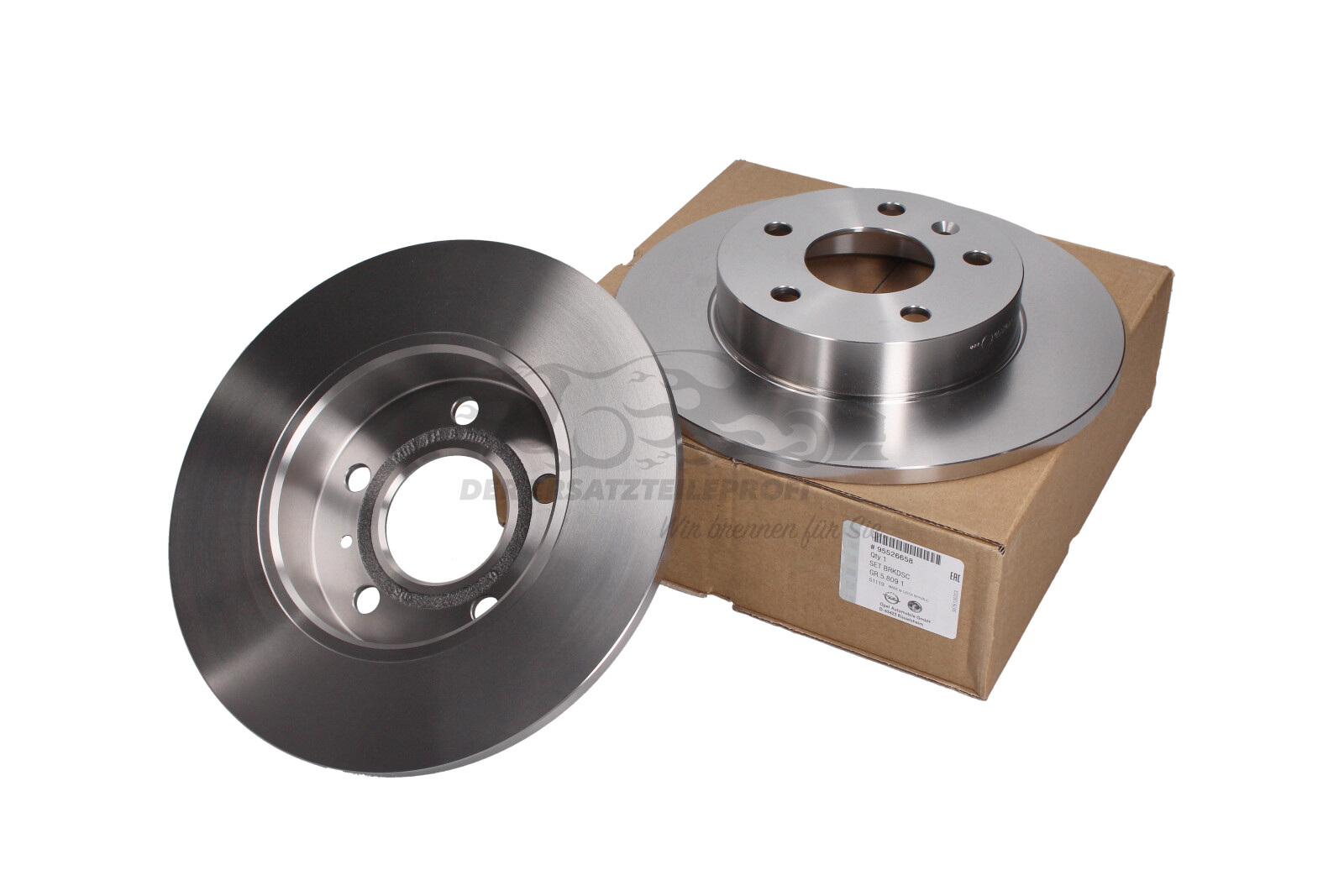 Original Bremsscheibensatz hi für Opel Astra G/H Meriva A/B Zafira A/B 95526658