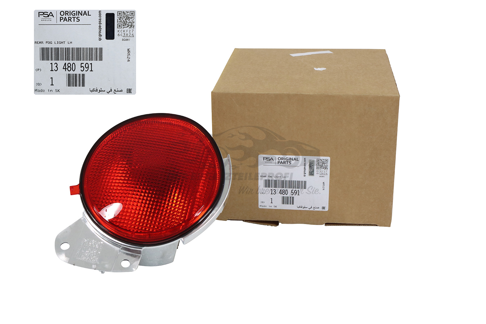 Original Nebelschlussleuchte links für Opel Adam 13480591