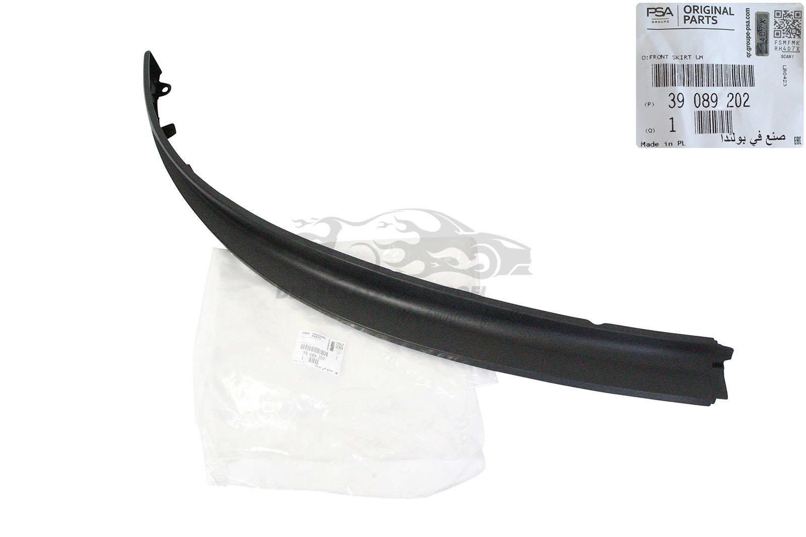 Original Spoiler Stoßstange vorne links für Opel Astra K 39089202