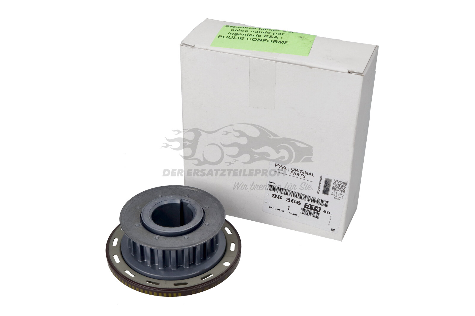 Original Zahnrad Kurbelwelle für Citroen Berlingo, C2, C4 9836631480