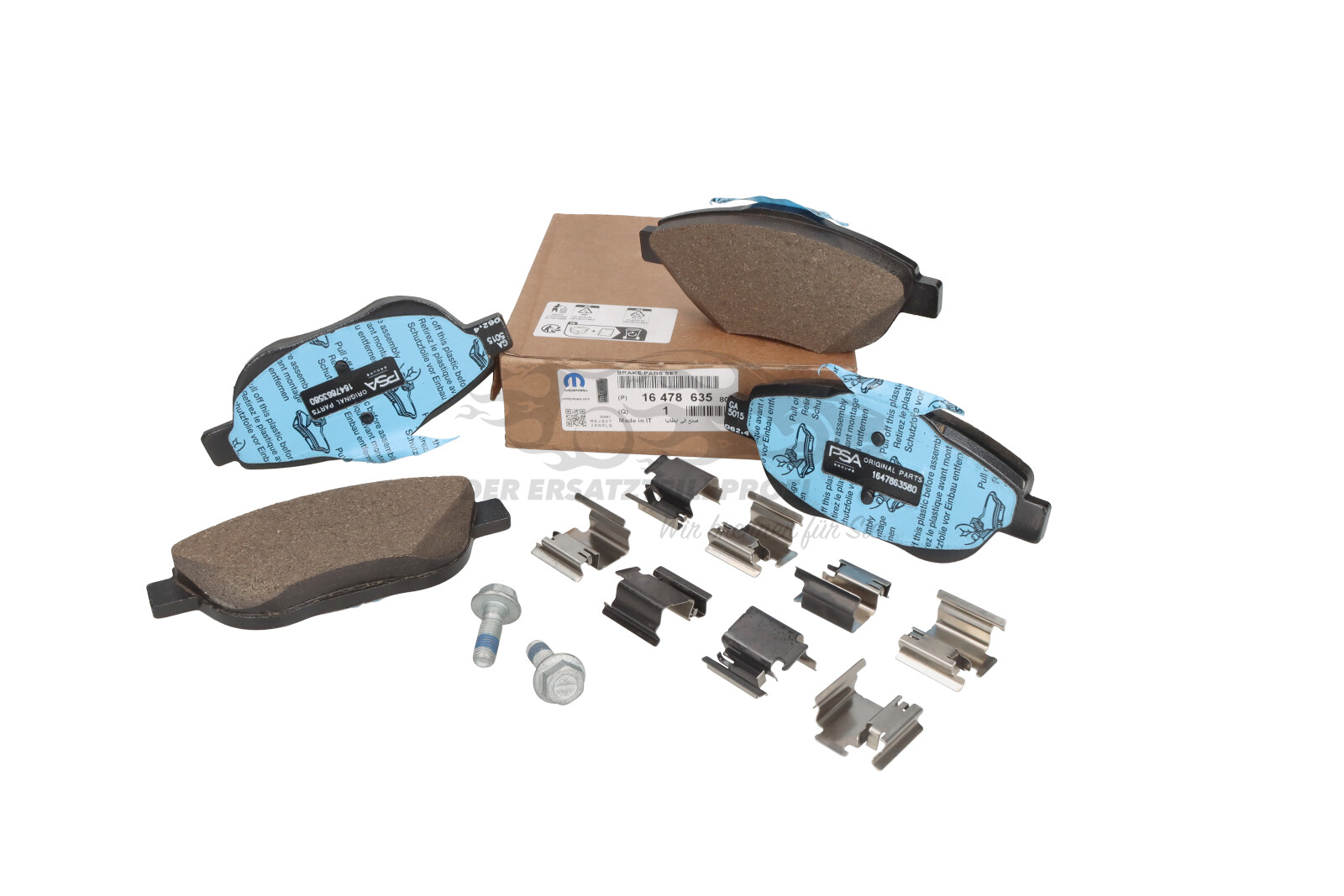 Original Citroen Bremsbeläge vorne (Sys.Bosch) für C3 1647863580