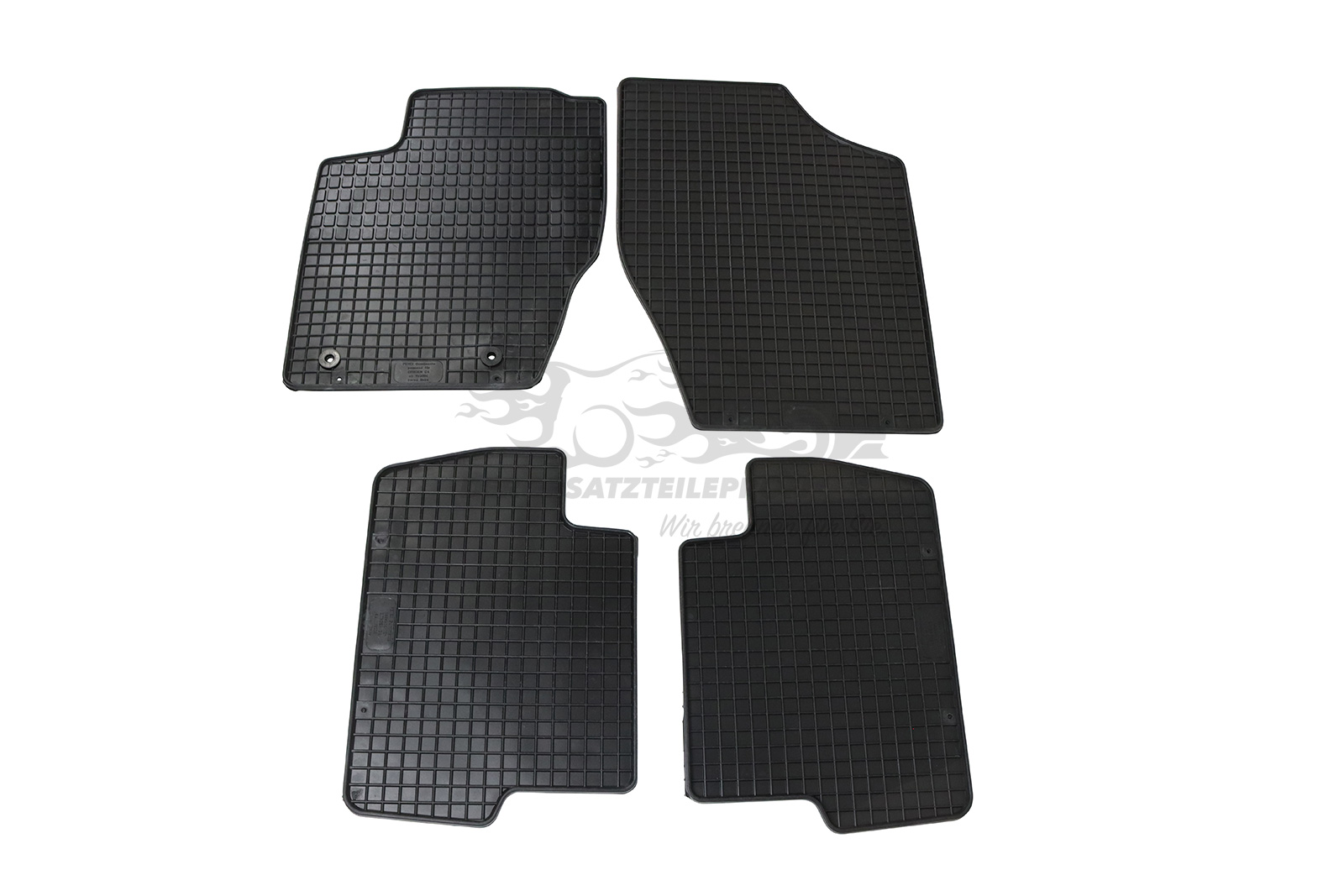 Gummi-Passformmatten 4-teilig für Citroen C4 I 