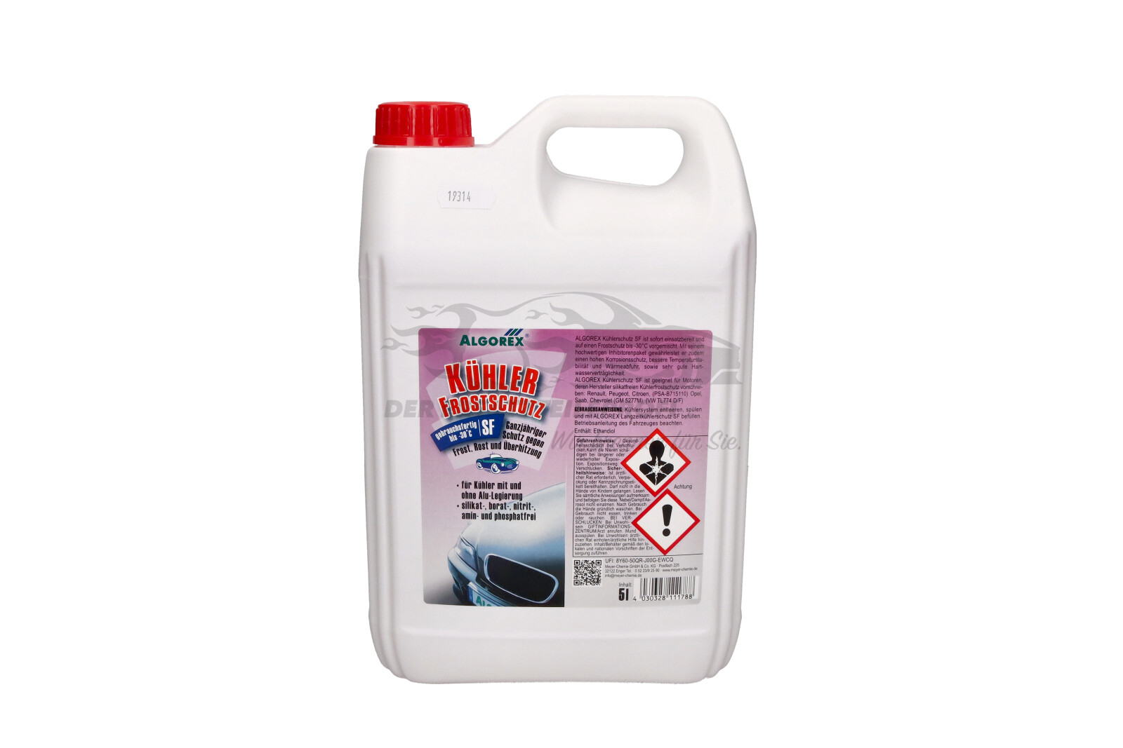 Kühlerfrostschutz SF (silikatfrei) 5ltr.-Kanister 9056.0099.223