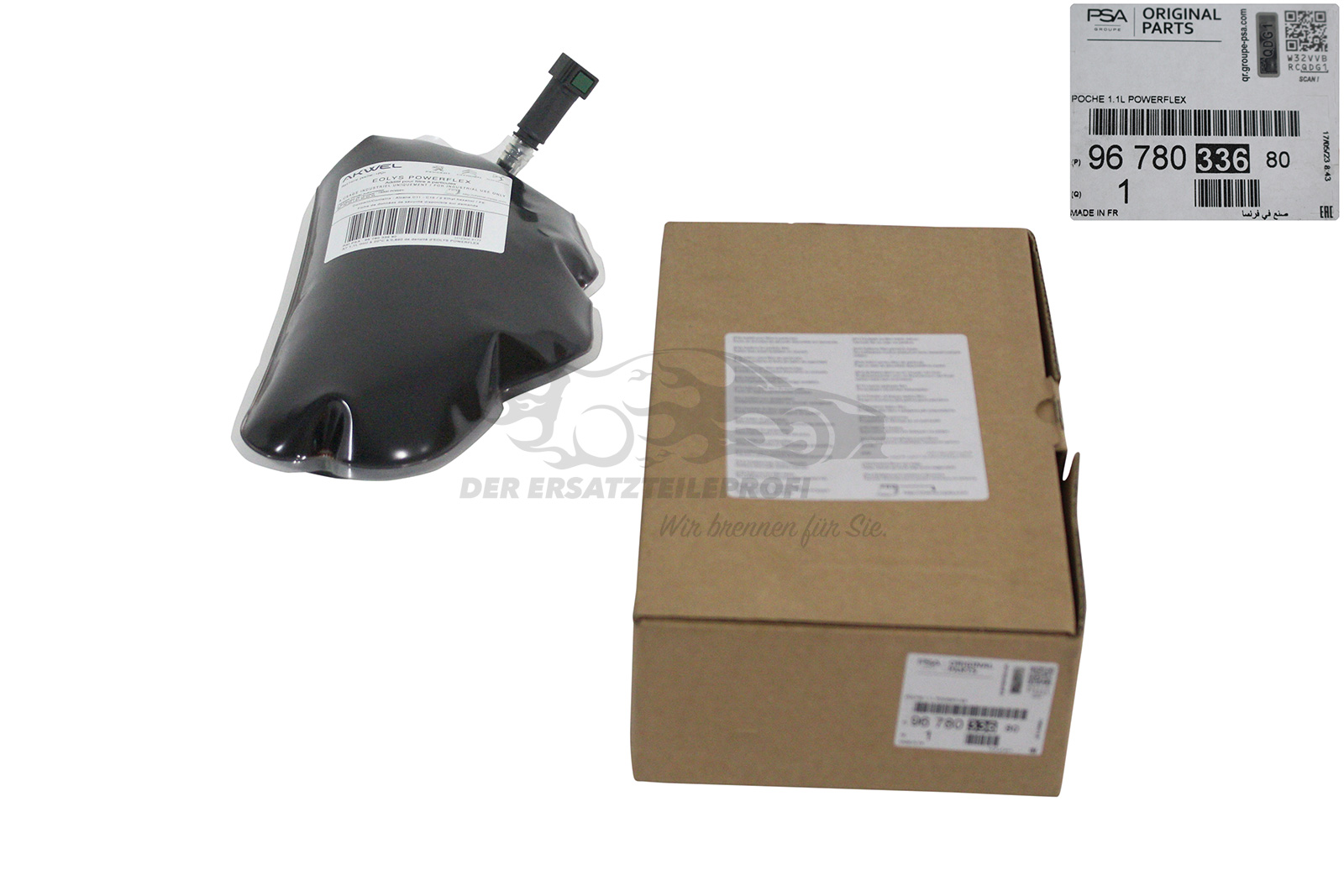 Original Partikelfilter Additiv Eolys Powerflex für Citroen C3, C4 9678033680