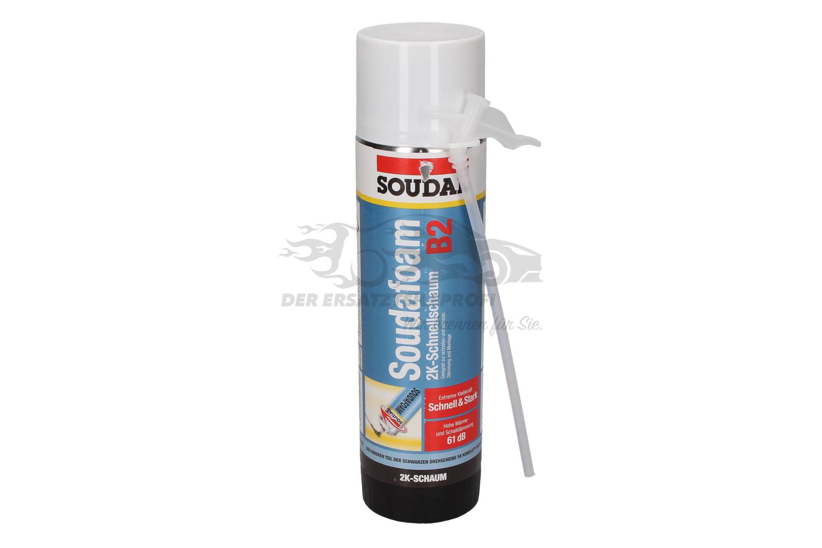 SOUDAL 2K Soudafoam B2 Montageschaum Zargenschaum Bauschaum 400 ml 105605