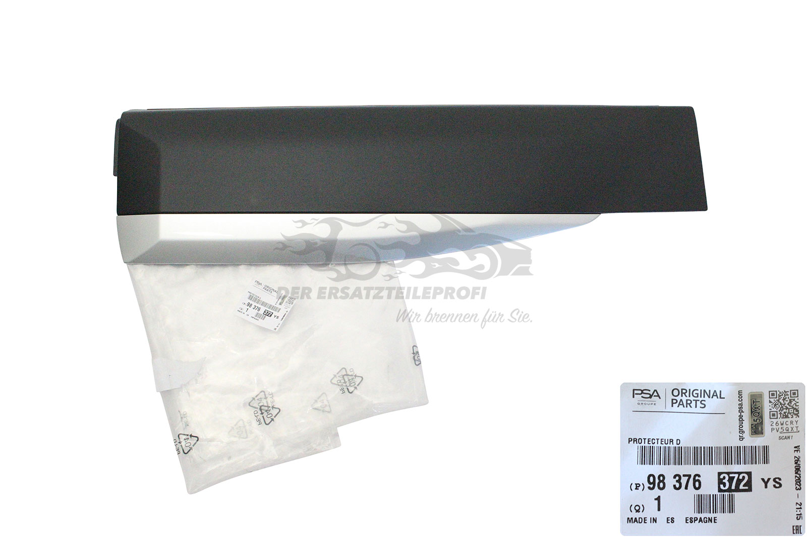 Original Türschutzleiste hinten rechts für Peugeot 2008 II 98376372YS