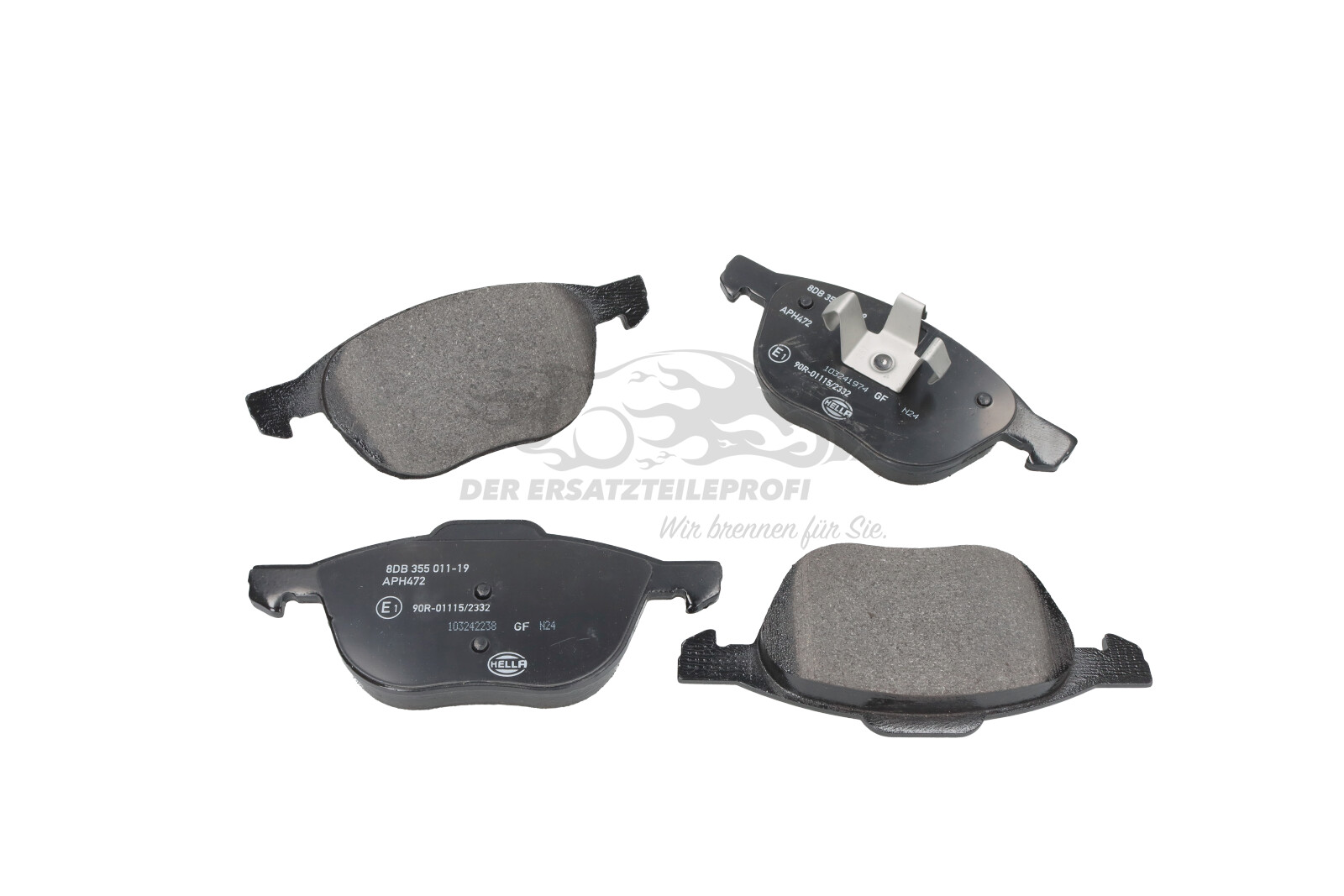 Bremsbelagsatz Vorderachse für Ford C-Max EcoSport Focus Kuga 1712024