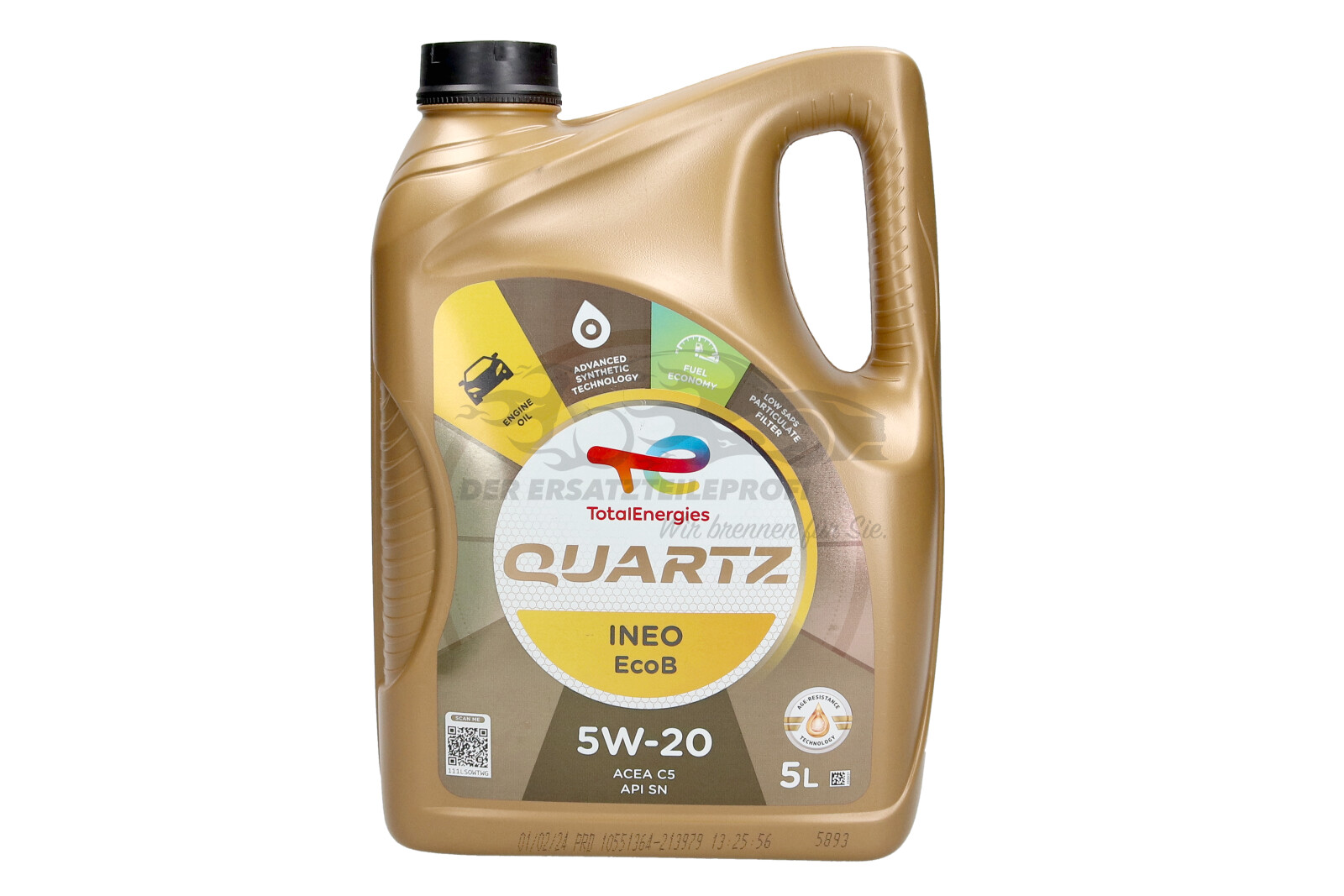 Total Motoröl 5L Quartz 9000 Future EcoB 5W-20 WSS-M2C 948-B WSS-M2C 913-B