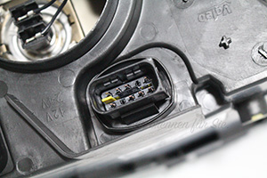 9821349680 Scheinwerfer rechts H1/H7 Halogen Valeo