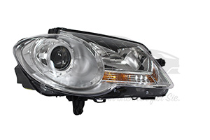 Scheinwerfer rechts H7/H7 Halogen chrom