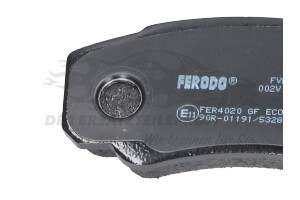 77364860 Bremsbeläge hinten Ferodo / Jurid / TRW