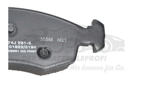 77362180 Bremsbeläge vorne Jurid / Textar
