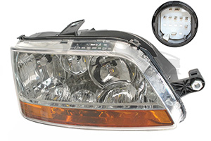 51747606 Scheinwerfer rechts H1/H1/H7 Halogen Magneti Marelli