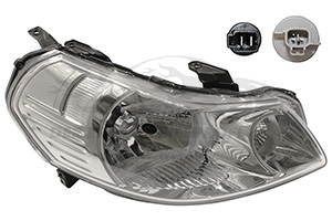 Scheinwerfer rechts H4 Halogen