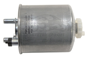 Dieselfilter mit Wasserablassschraube