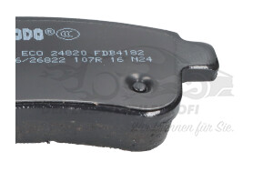 440604694R Bremsbeläge hinten Ferodo / Jurid / Pagid