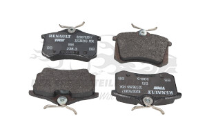 440661332R Bremsbeläge hinten Renault