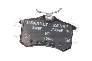 440661332R Bremsbeläge hinten Renault