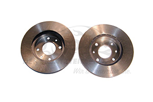 Bremsscheibensatz vorne innenbelüftet 4-Loch 238mm