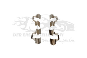 440839581R Haltebleche für Bremsbeläge Hinterachse 