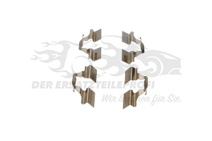 440839581R Haltebleche für Bremsbeläge Hinterachse 