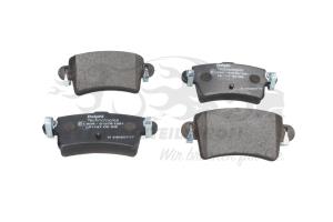 7701206763 Bremsbeläge hinten für 16 Zoll Bereifung Delphi / Jurid / Pagid